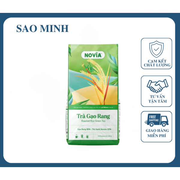 Trà Gạo Rang Novia 500Gr